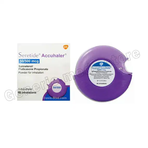 Seretide 50 Mcg/500 Mcg Accuhaler