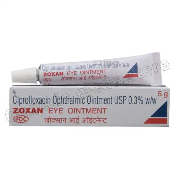 Zoxan Ointment (Ciprofloxacin)