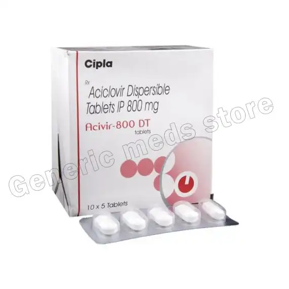 Acivir DT 800 Mg