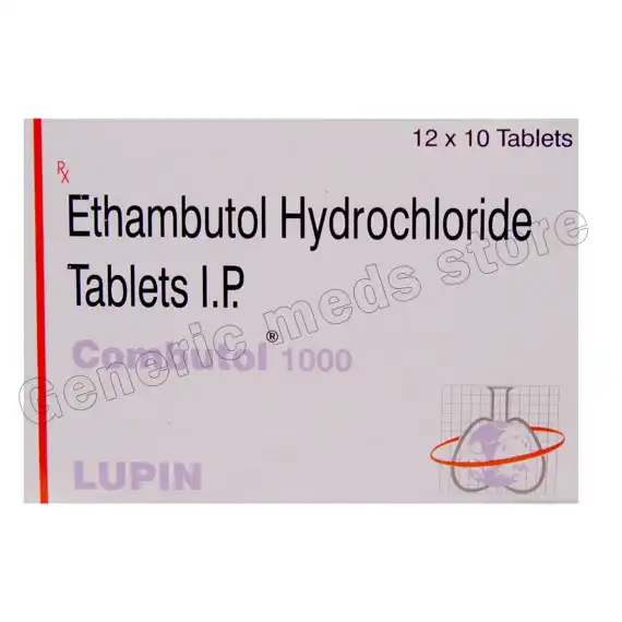 Combutol 1000 Mg (Ethambutol)