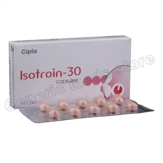 Isotroin 30 Mg Soft Capsules