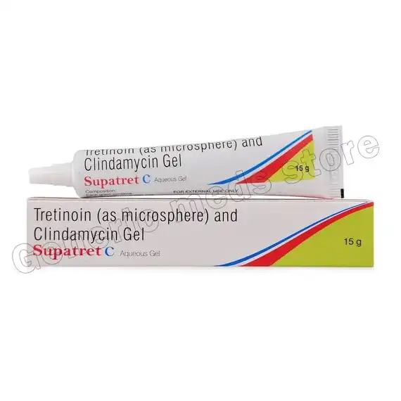 Supatret C Gel (Clindamycin/Tretinoin)
