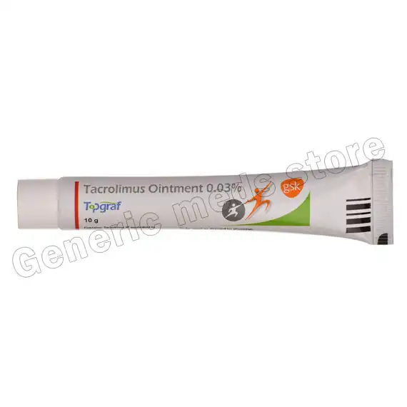 Topgraf 0.03% Ointment (Tacrolimus)