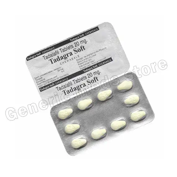Tadagra Soft Chewable 20 Mg