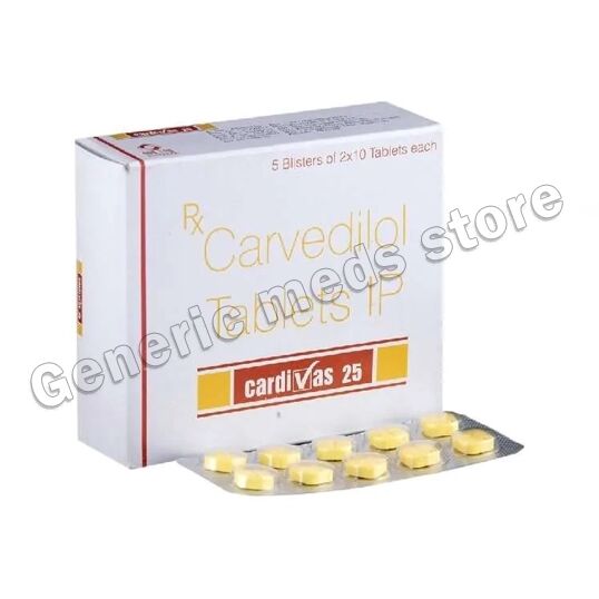 Cardivas 25 Mg