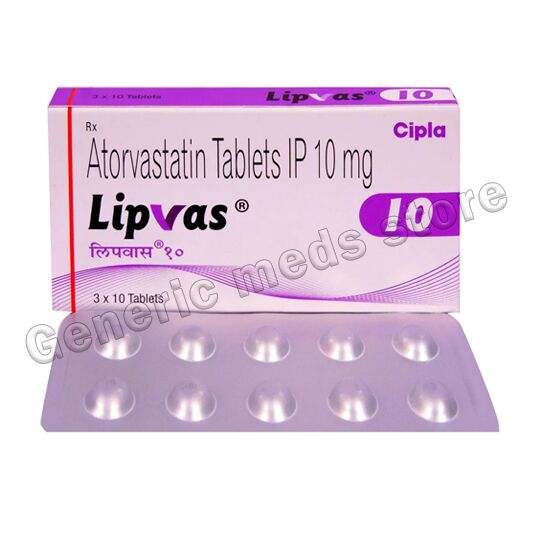 Lipvas 10 Mg
