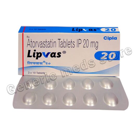 Lipvas 20 Mg