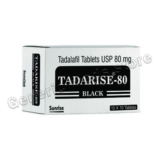 Tadarise Black 80 Mg
