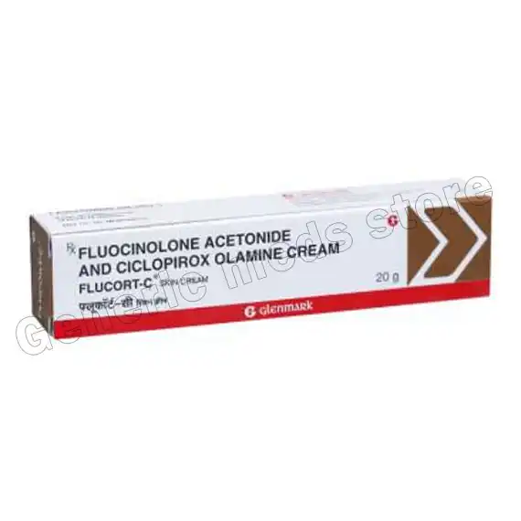 Flucort C Cream (Fluocinolone/Ciclopirox)